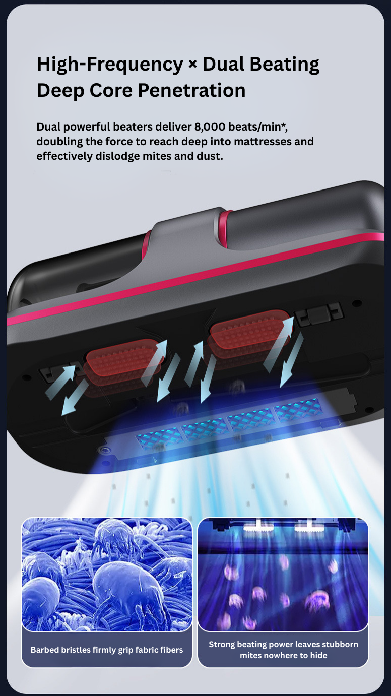 Wireless Mite Removal Vacuum Cleaner